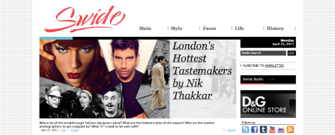 KARLISMYUNKLE Dolce & Gabbana SWIDE.com Nik Thakkar