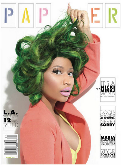[ Ảnh ] Hình ảnh đẹp của Nicki Minaj trên tạp chí Nicki-minaj-paper-magazine-cover-karlismyunkle