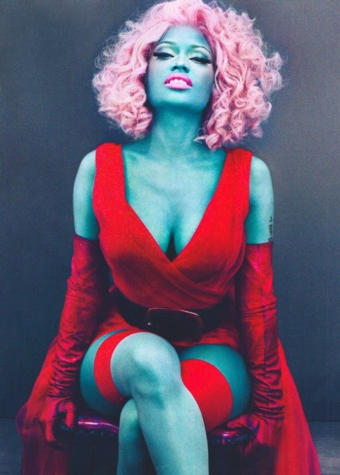 [ Ảnh ] Hình ảnh đẹp của Nicki Minaj trên tạp chí Nicki